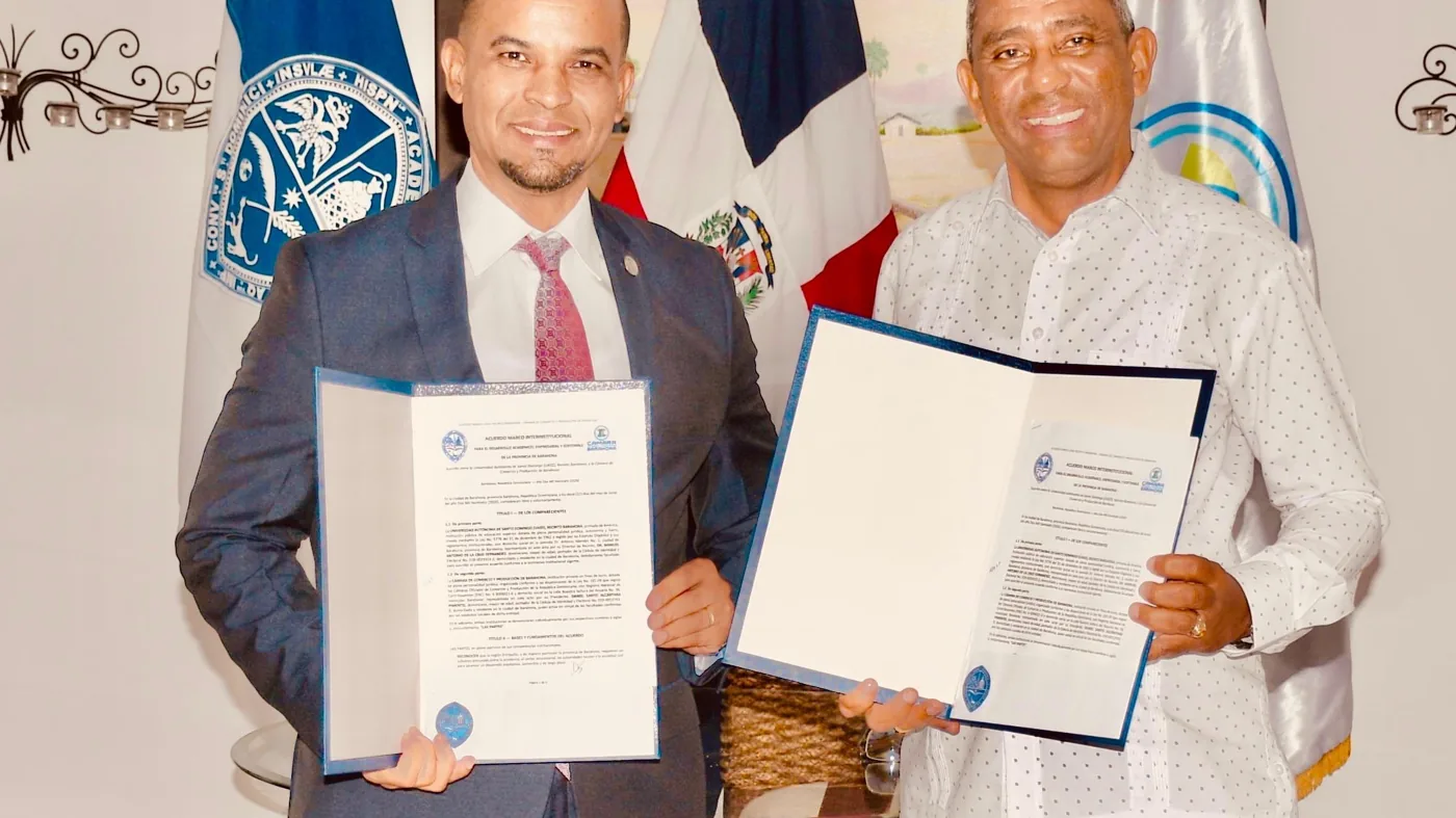 Convenio Cámara x UASD Barahona